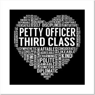 Petty Officer Third Class Heart Posters and Art